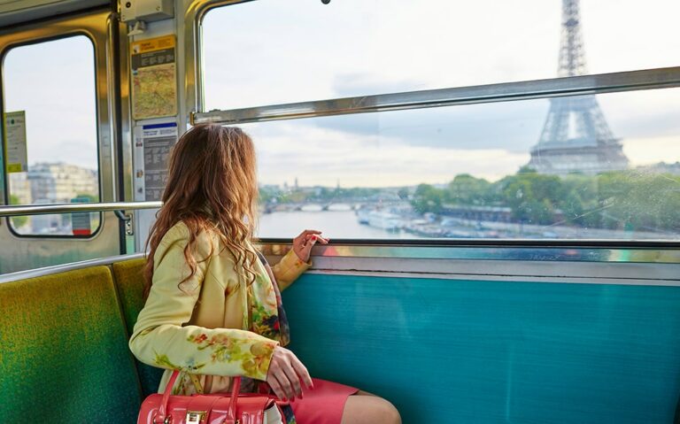 gap year girl in paris