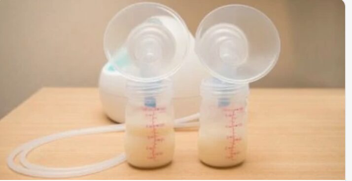 breastfeeding and work showing pumps